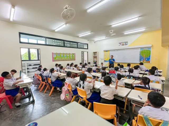 ห้องเรียนระดับประถมศึกษาตอนต้น