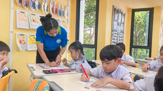 ห้องเรียนระดับประถมศึกษาตอนต้น